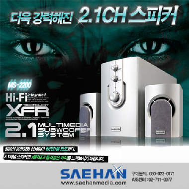 ���� MS-2200 2.1ä�� ����¿��� ����Ŀ